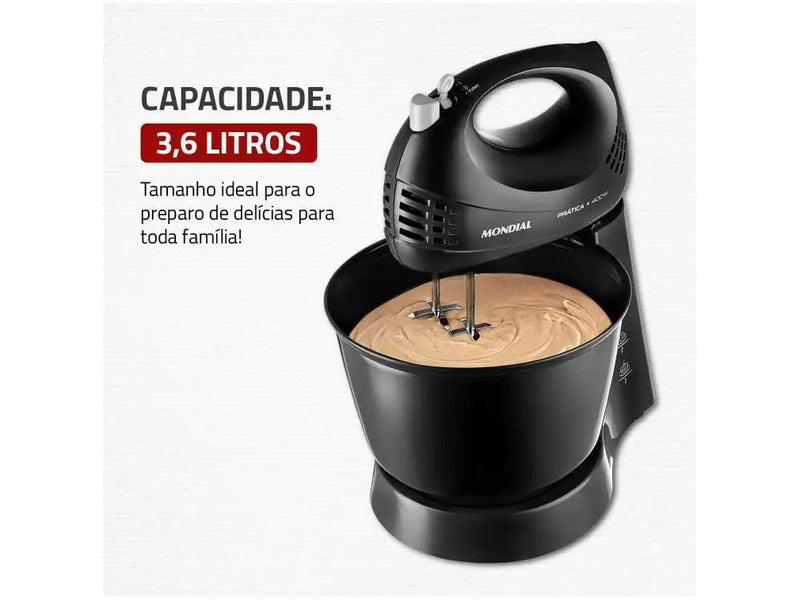 Batedeira Mondial 400W - Potência e Praticidade na Sua Cozinha com 20% OFF!