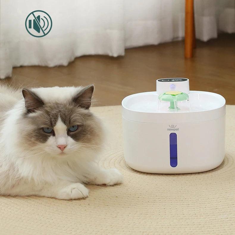 💧 Dispensador de Água Inteligente para Pets - Bateria de Longa Duração e Filtragem Avançada 🐾