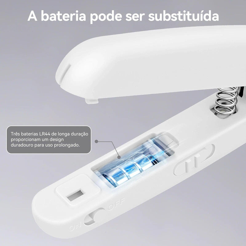 Moedor de Unhas para Cães com Luz LED, Motor Silencioso e Design Ergonômico – Entrega Rápida no Brasil! 🐾